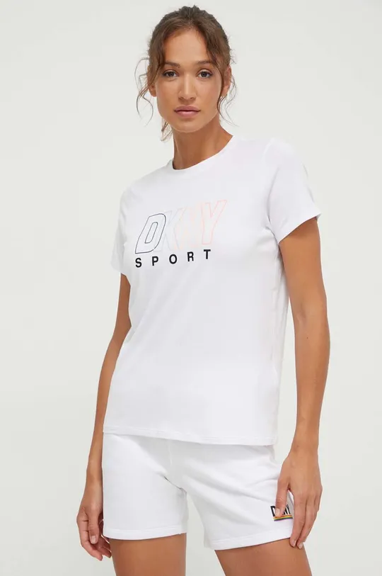 bijela Majica kratkih rukava Dkny Ženski