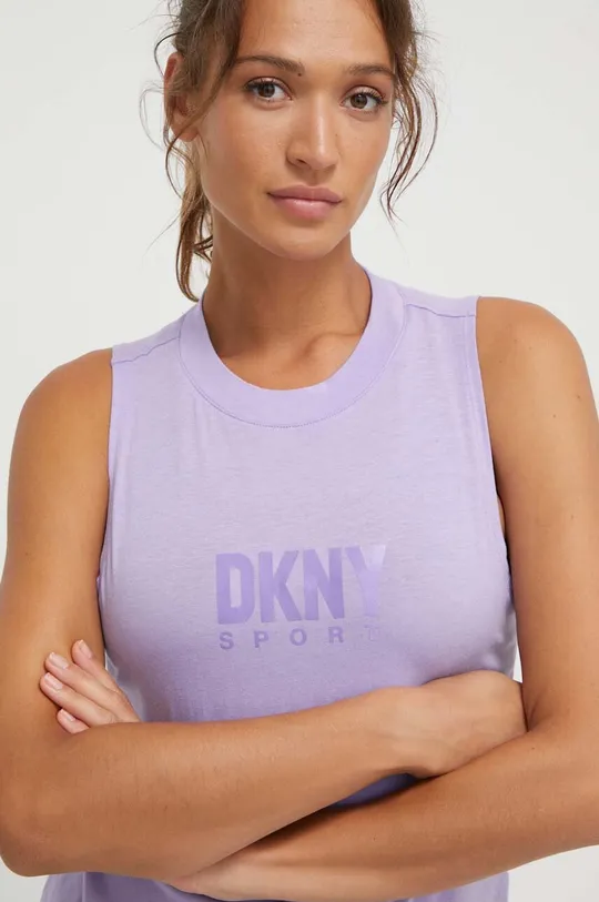 fioletowy Dkny top