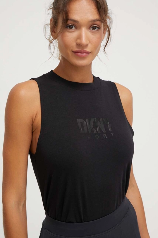 czarny Dkny top Damski