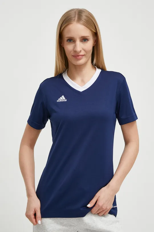 темно-синій Тренувальна футболка adidas Performance Жіночий