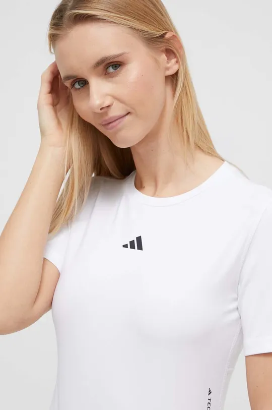 fehér adidas Performance edzős póló