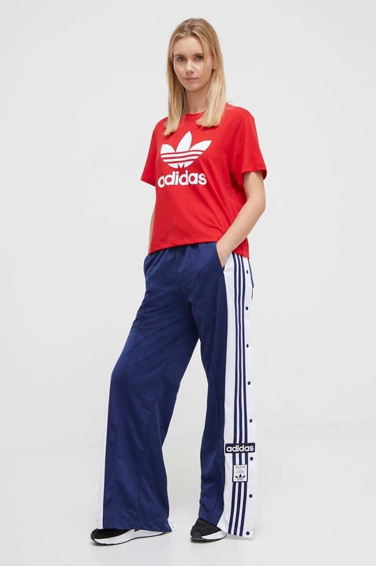 Majica kratkih rukava adidas Originals crvena