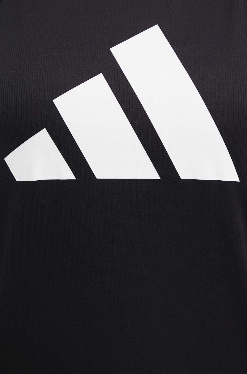 adidas Performance top do biegania Run It kolor czarny IN0118 | Answear.com