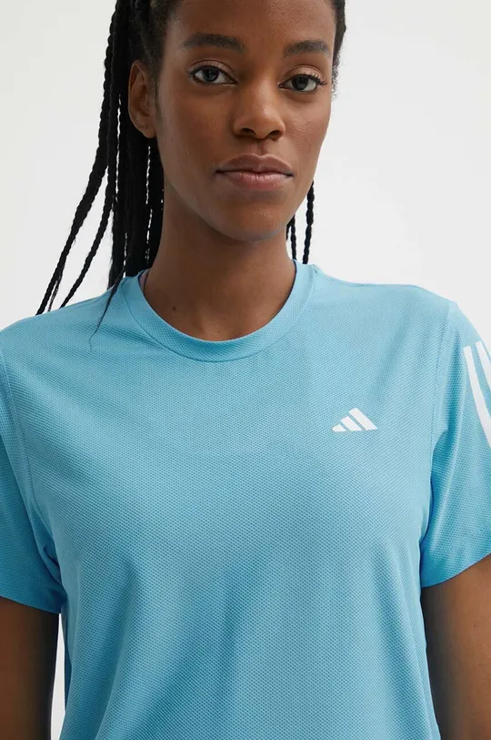 modra Kratka majica za tek adidas Performance Own the Run