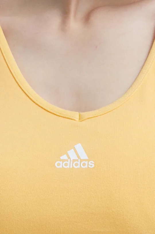 żółty adidas top
