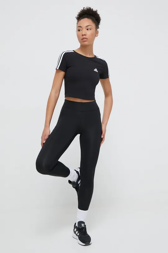 μαύρο Μπλουζάκι adidas Shadow Original 0 Γυναικεία