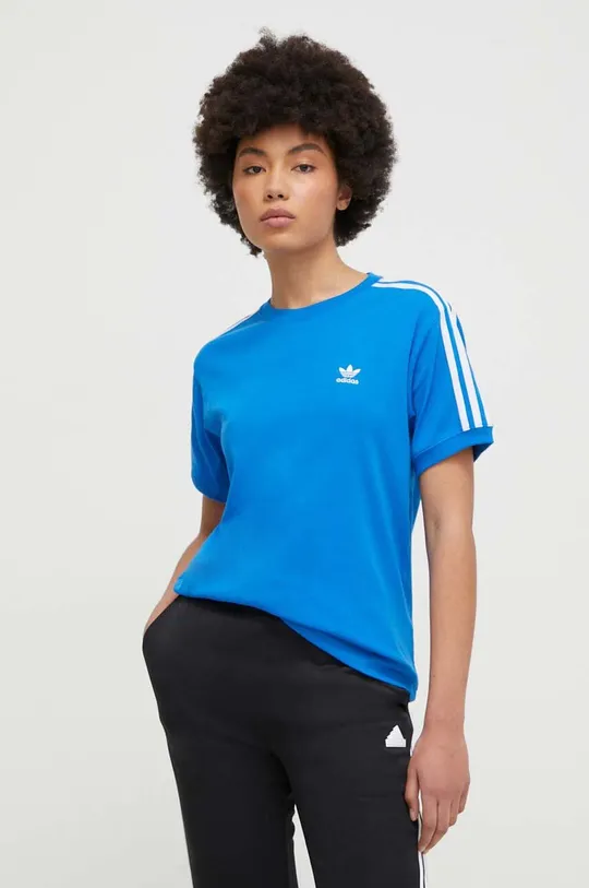 niebieski adidas Originals t-shirt