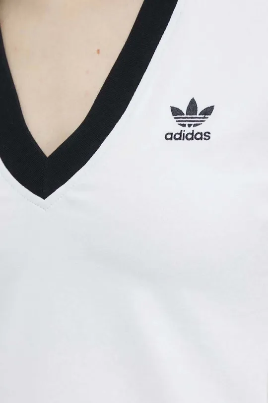 adidas Originals t-shirt 3-Stripe V-Neck Tee Női