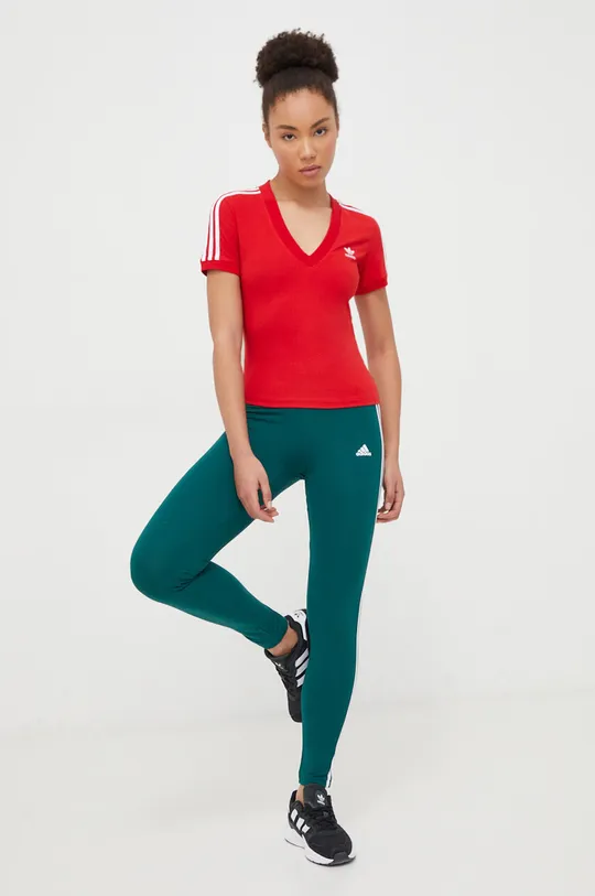 Μπλουζάκι adidas Originals 0 κόκκινο