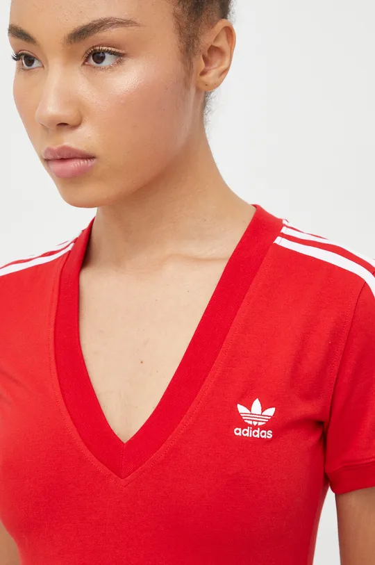 červená Tričko adidas Originals