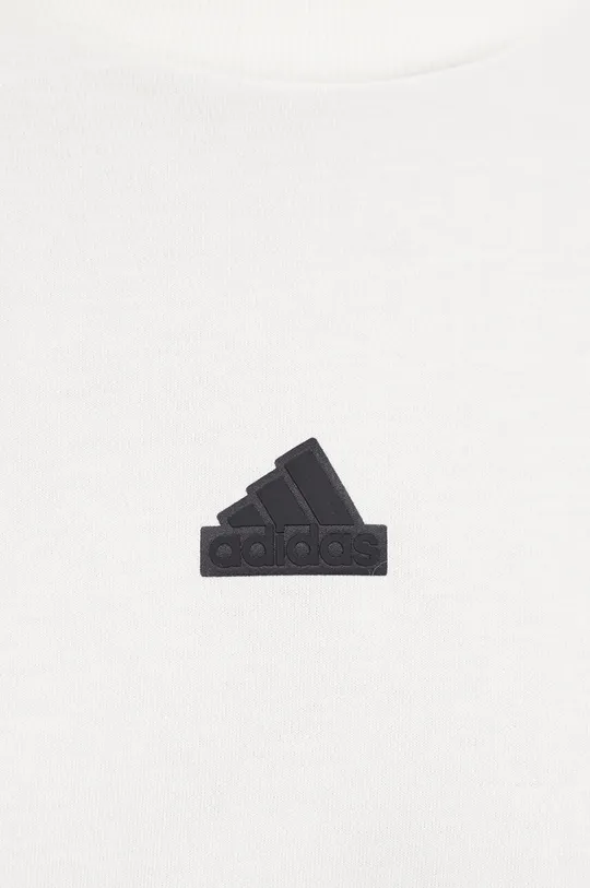 adidas t-shirt Z.N.E damski kolor beżowy IS3920 | Answear.com