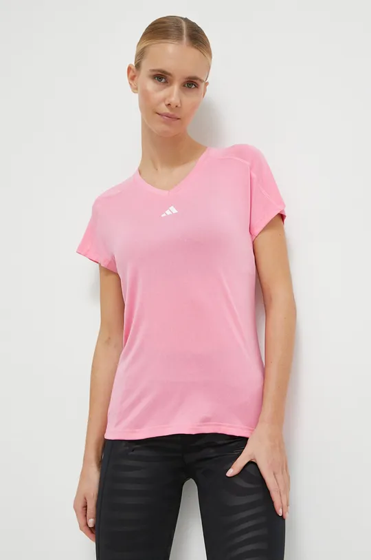 ružová Tréningové tričko adidas Performance TR-ES