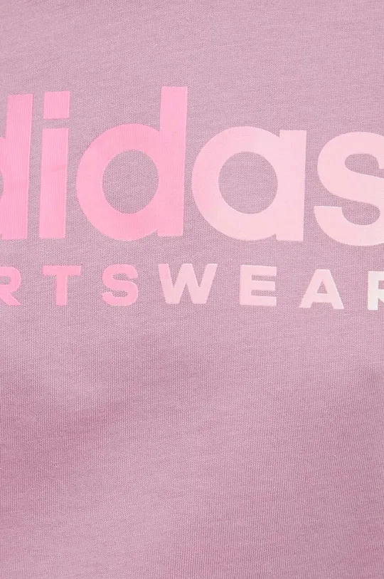 Βαμβακερό μπλουζάκι adidas Shadow Original 0 Γυναικεία