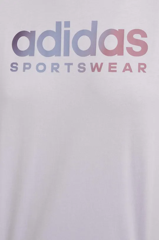 adidas t-shirt bawełniany Damski