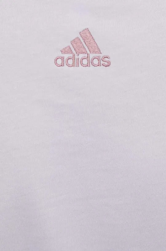 Βαμβακερό μπλουζάκι adidas 0