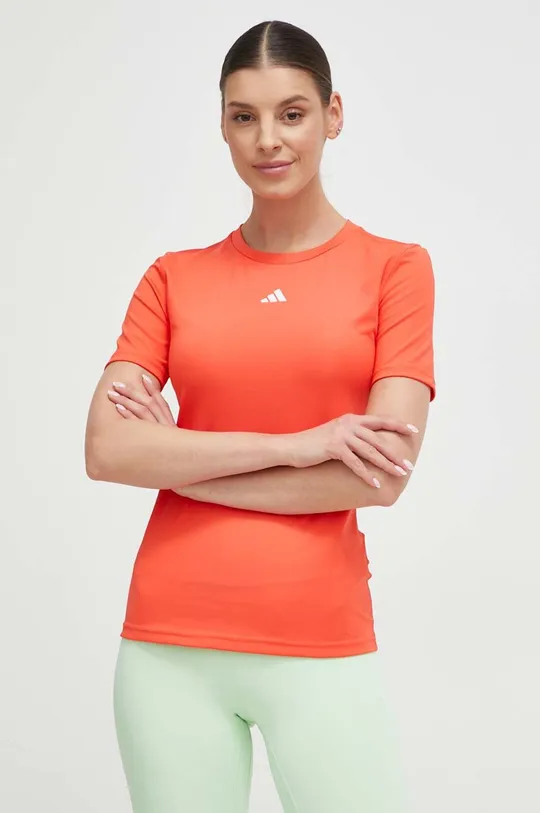 piros adidas Performance edzős póló Techfit Női