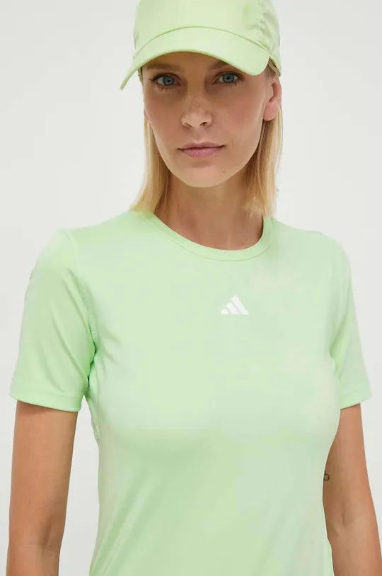 zelena Kratka majica za vadbo adidas Performance Techfit