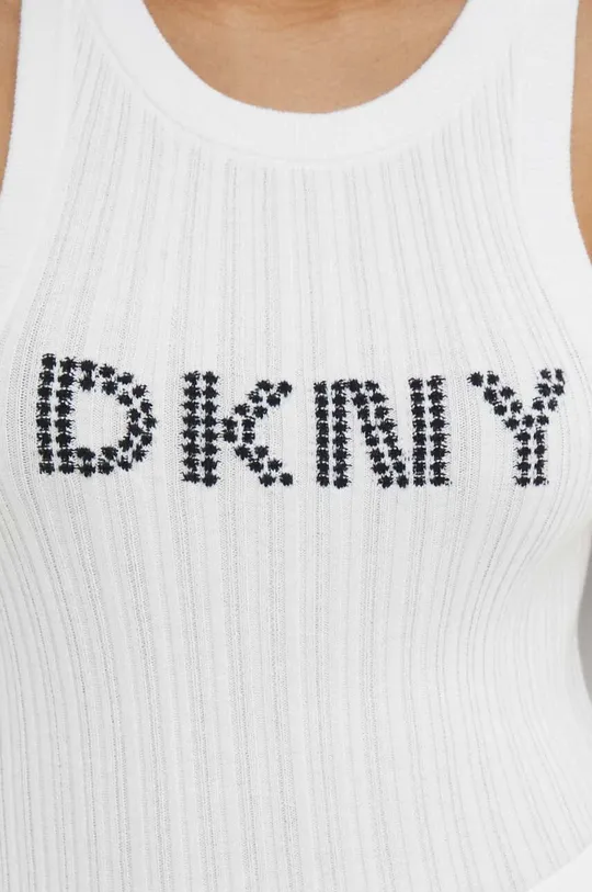 Βαμβακερό τοπ DKNY HEART OF NY Γυναικεία