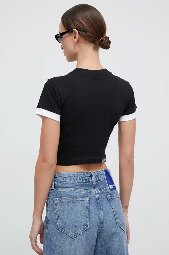 Karl Lagerfeld Jeans pamut póló 100% Természetes pamut