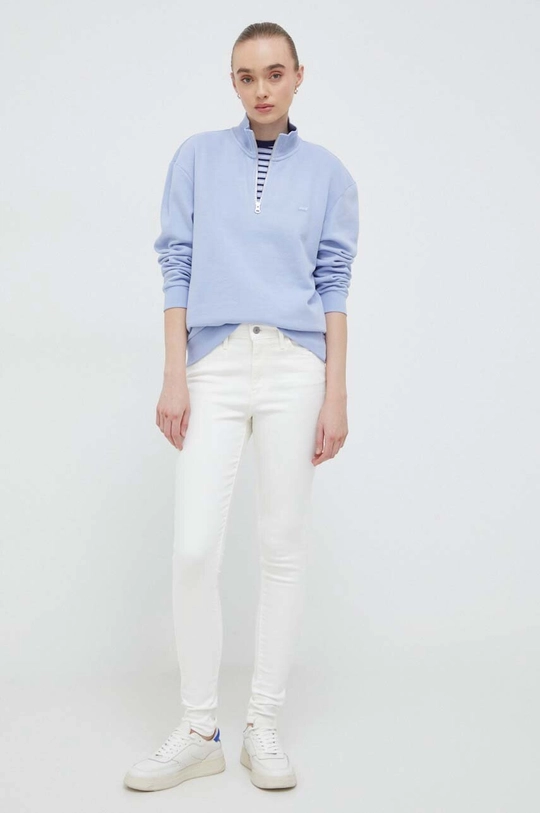 Levi's t-shirt in cotone blu