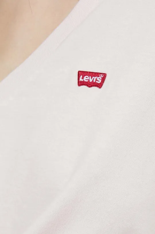 Βαμβακερό μπλουζάκι Levi's