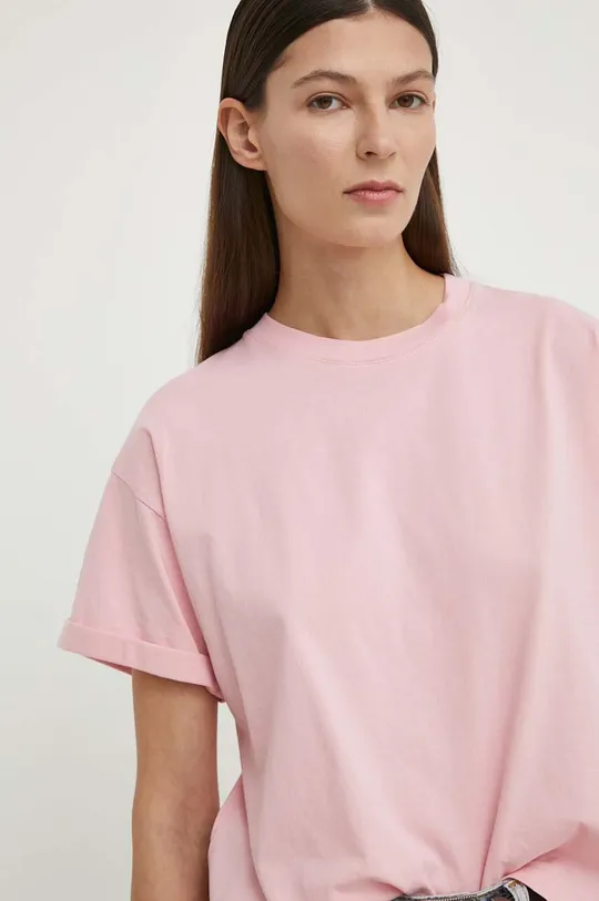 ροζ Βαμβακερό μπλουζάκι BA&SH