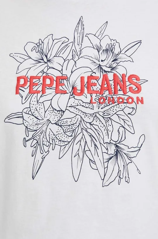 Хлопковая футболка Pepe Jeans Ines Женский