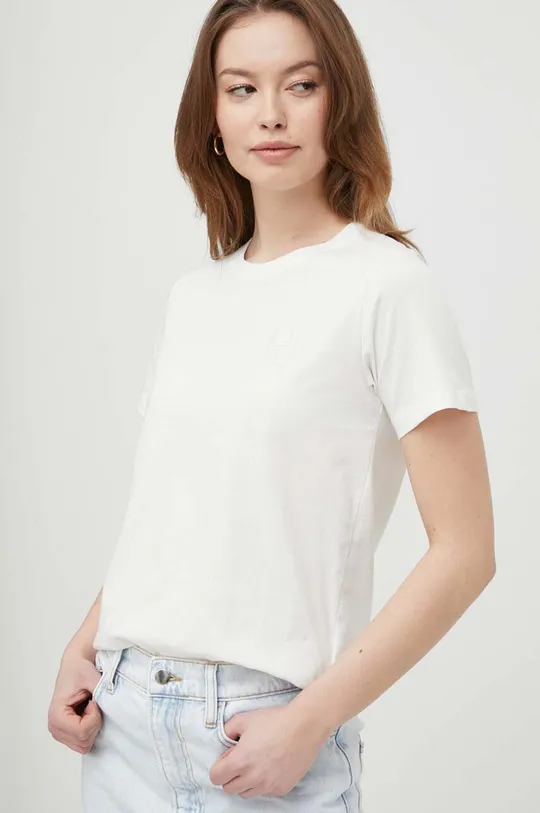 beige Pepe Jeans t-shirt in cotone Donna