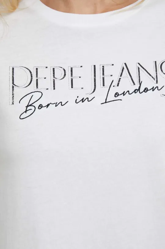 Βαμβακερό μπλουζάκι Pepe Jeans HANNON HANNON Γυναικεία