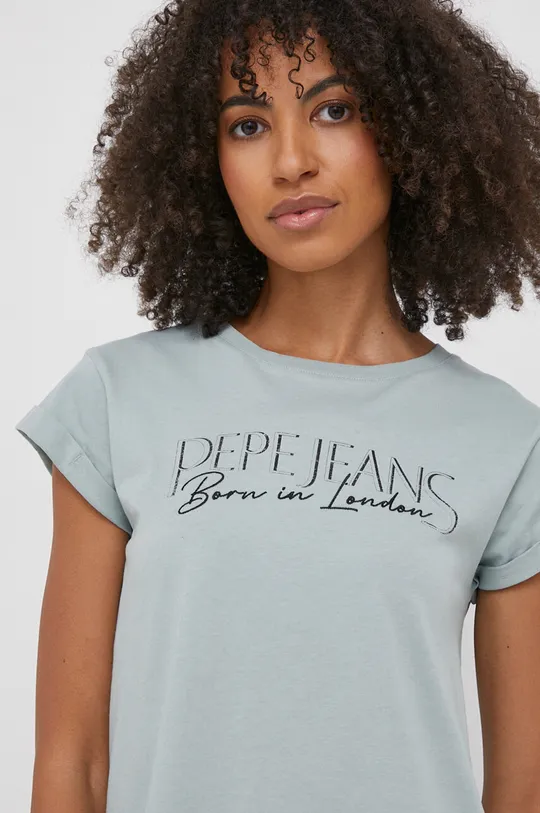 verde Pepe Jeans t-shirt in cotone HANNON