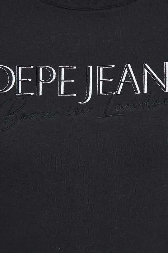 Βαμβακερό μπλουζάκι Pepe Jeans HANNON Γυναικεία