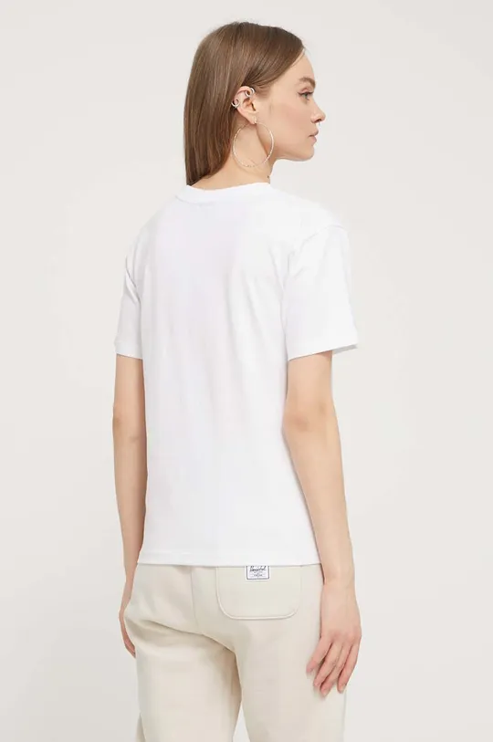 Βαμβακερό μπλουζάκι Herschel 100% Βαμβάκι