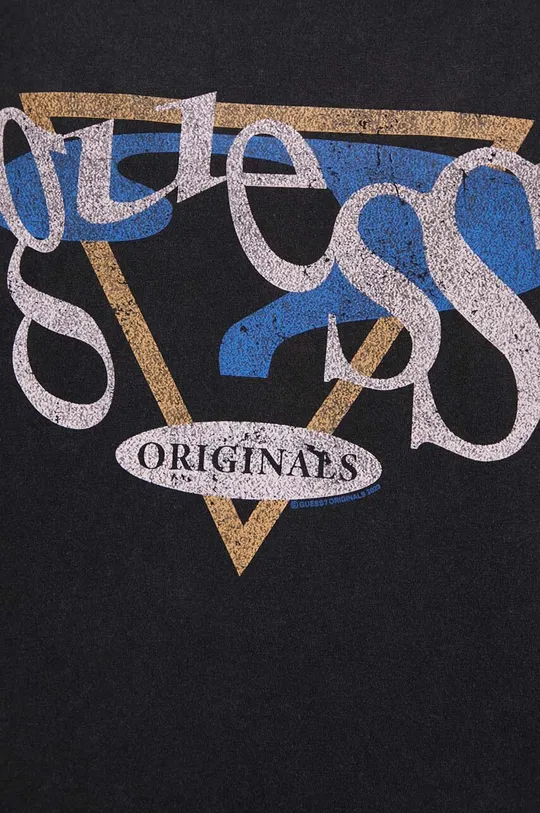Βαμβακερό μπλουζάκι Guess Originals Γυναικεία
