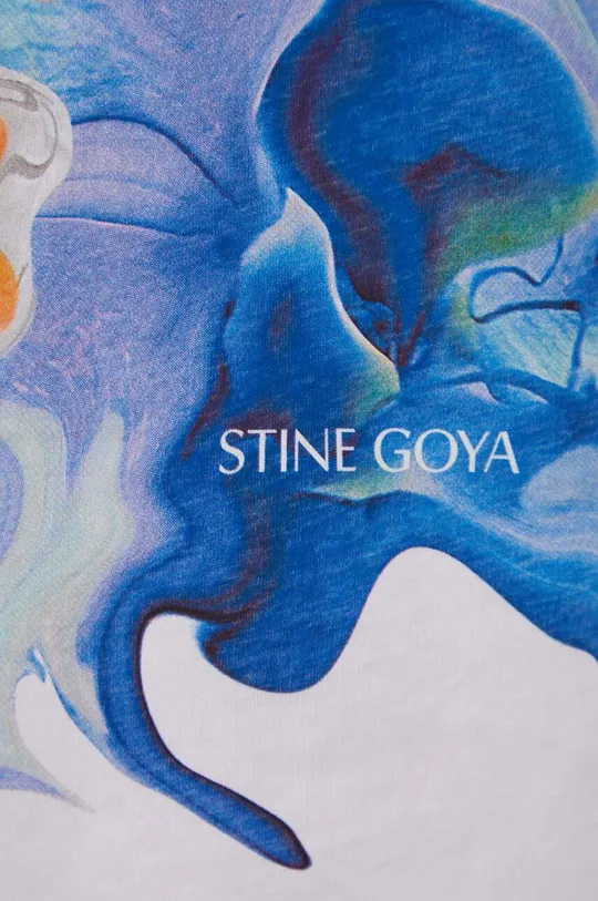 Βαμβακερό μπλουζάκι Stine Goya