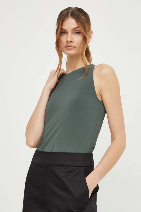 zelena Top Max Mara Leisure Ženski