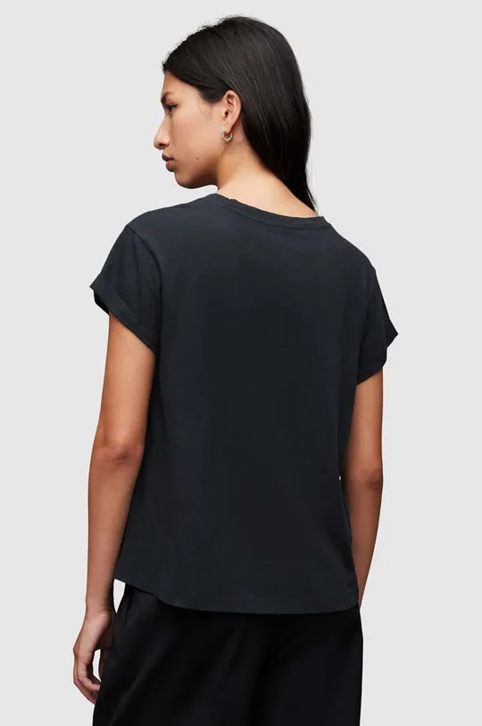 Βαμβακερό μπλουζάκι AllSaints Panthere 100% Οργανικό βαμβάκι