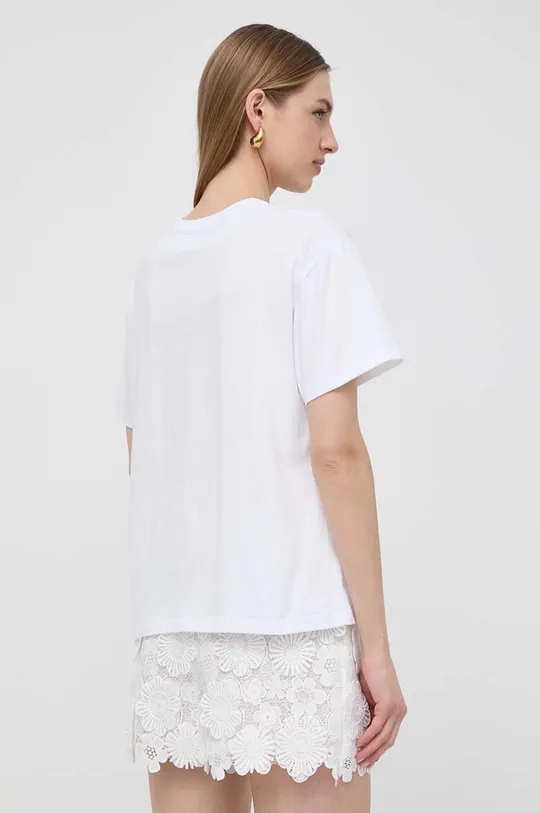 Bavlnené tričko Twinset Základná látka: 100 % Bavlna Iné látky: 100 % Polyester Prvky: 95 % Bavlna, 5 % Elastan