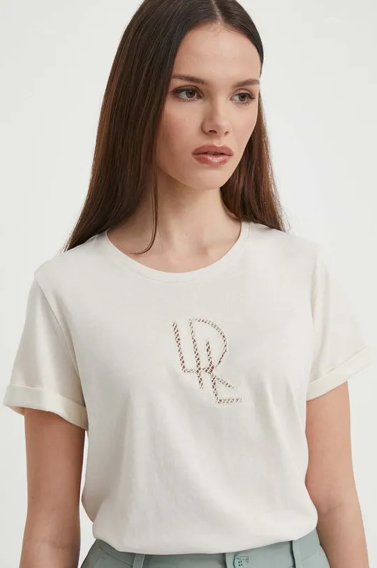 beige Lauren Ralph Lauren t-shirt Donna