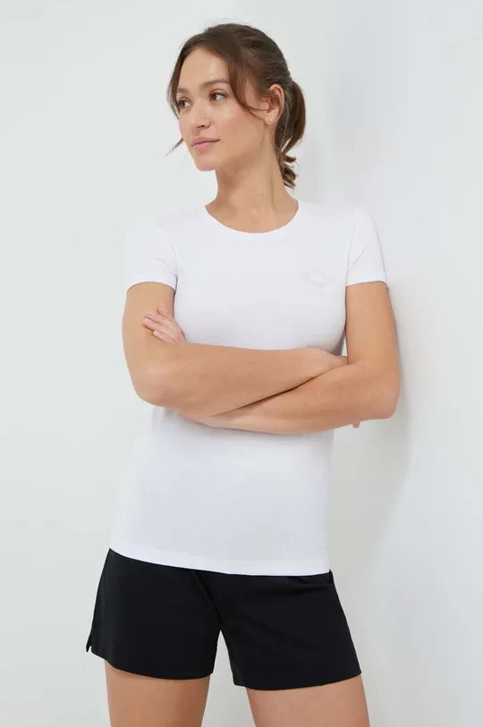 λευκό Μπλουζάκι lounge Emporio Armani Underwear Γυναικεία