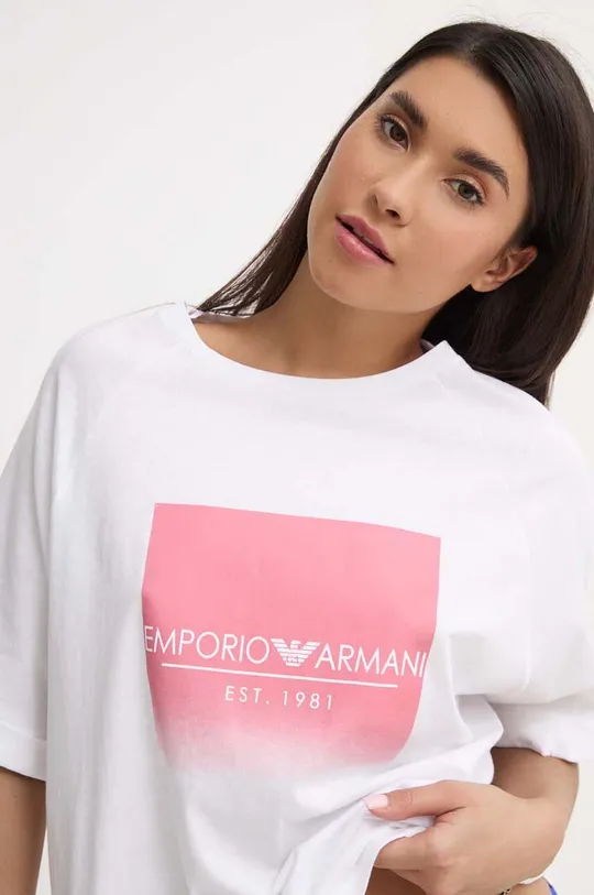 Хлопковая футболка lounge Emporio Armani Underwear 100% Хлопок