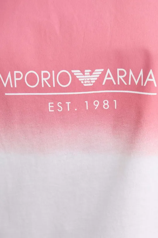 λευκό Βαμβακερό lounge t-shirt Emporio Armani Underwear 0