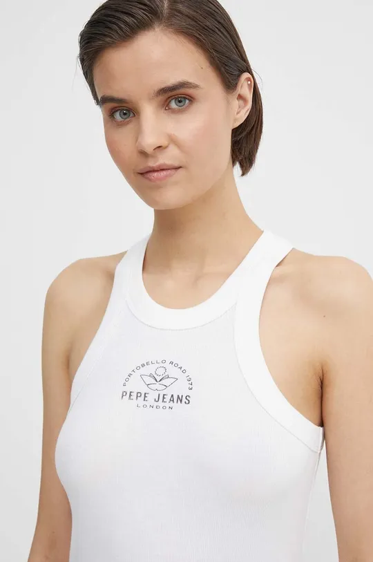 beżowy Pepe Jeans top Damski