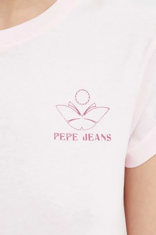 Βαμβακερό μπλουζάκι Pepe Jeans KAYLA Γυναικεία