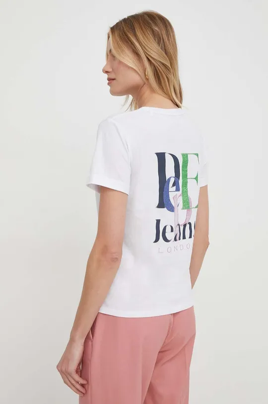 Pepe Jeans t-shirt bawełniany Jazzy 100 % Bawełna