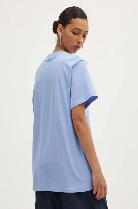 Hugo Blue t-shirt bawełniany Materiał zasadniczy: 100 % Bawełna, Inne materiały: 97 % Bawełna, 3 % Elastan