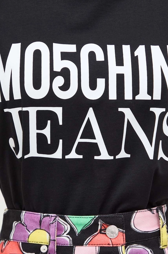 Βαμβακερό μπλουζάκι Moschino Jeans Γυναικεία