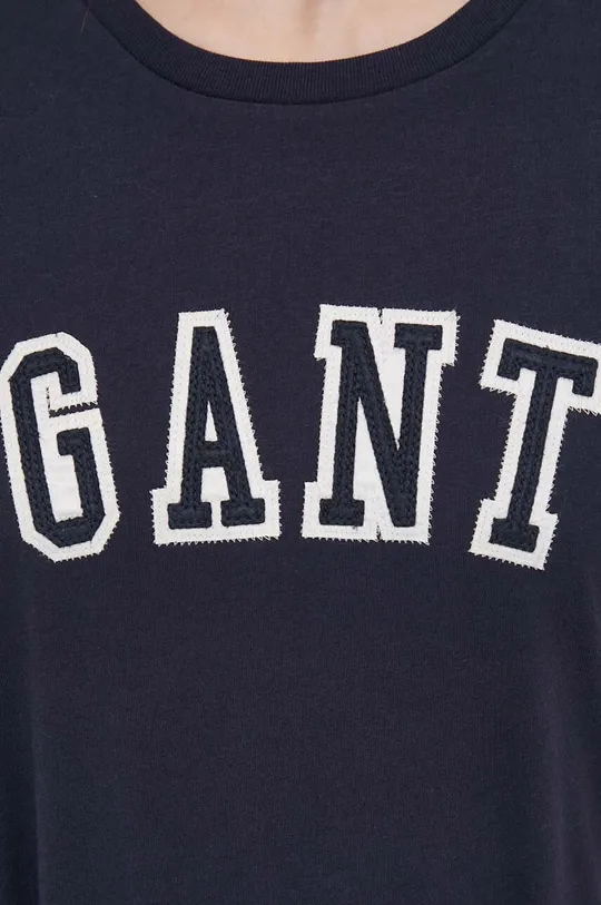 Хлопковая футболка Gant Женский