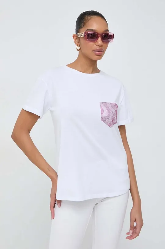 bianco Liu Jo t-shirt in cotone Donna