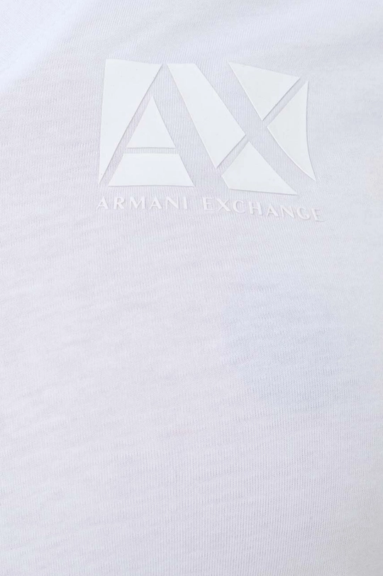 Бавовняна футболка Armani Exchange Жіночий