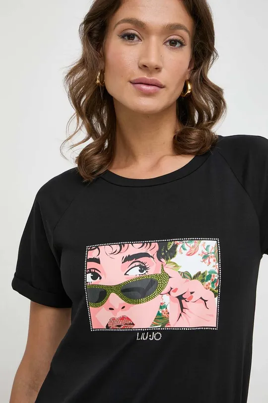 fekete Liu Jo t-shirt Női